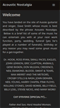 Mobile Screenshot of acousticnostalgia.com